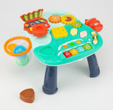 Huanger 2-in-1 Baby Walker & Activity Table (Green)