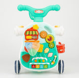 Huanger 2-in-1 Baby Walker & Activity Table (Green)