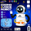 2.4GHz RC Coding & Voice Robot Toy for Kids