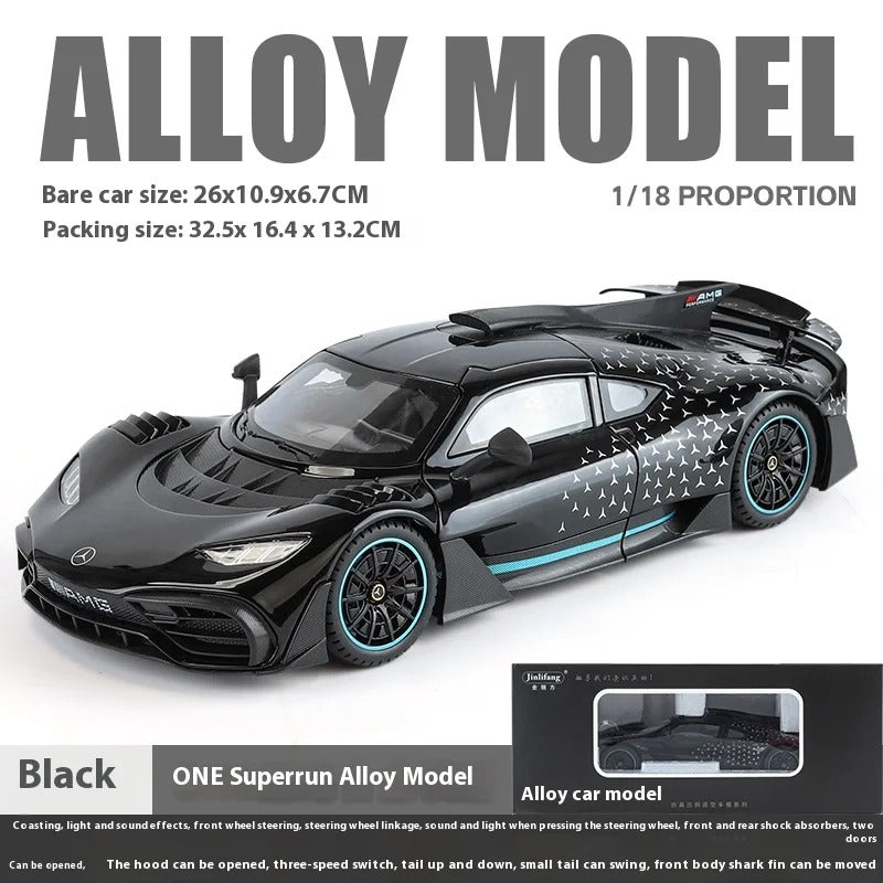 Mercedes-AMG ONE 1:18 Diecast Model Car – Premium Collectible