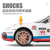 Porsche 911 GT3 RS 1:24 Diecast Model Car – Martini Livery