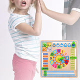 Educational Wooden Calendar Clock – Time, Weather & Seasons Learning Board