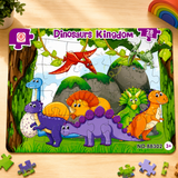 28 Pcs Wooden Educational Jigsaw Puzzle for Kids