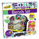 Kids Learning Bundle – Building Blocks, Beads Set & Doctor Backpack