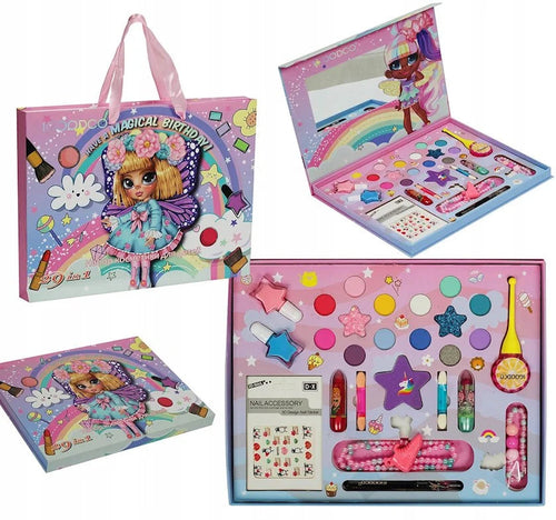 29-Piece Magical Realistic Makeup & Jewellery Set with Gift Bag