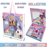 29-Piece Magical Realistic Makeup & Jewellery Set with Gift Bag