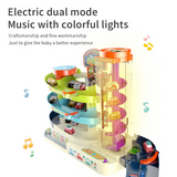 Multi-Level Parking Garage Toy with Elevator & Ramps for Kids