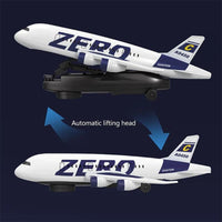 Zero Aircraft LED Toy Plane – Colorful Light Effects for Kids Ages 3+