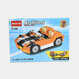 Decool 3-in-1 Building Block Set – Sports Car, F1 Car & Truck (119 Pcs)