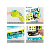 Kids Toy Cash Register Set with Scanner & Calculator