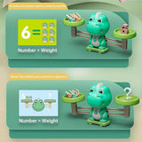 2-in-1 Dinosaur Fishing & Balance Scale Toy for Kids – Educational Math Game