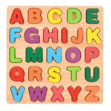 Wooden ABC & Maths Puzzle Board for Kids