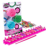 Shimmer Sparkle Bracelet Loom Bands Making Kit for Kids