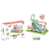 Manual Block Track Toy – Building Blocks Set for Kids