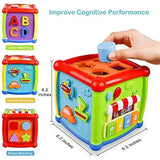 Huanger 6-in-1 Fancy Cube – Musical Educational Toy