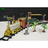 Classic Train Track Set with Light, Sound & Smoke Effects