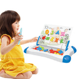 Frozen Themed Magnetic Whiteboard with Markers for Kids