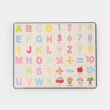 2-in-1 Magnetic Alphabet & Number Puzzle Game for Kids
