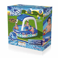 BESTWAY Sea Captain Kids Pool with Roof 7ft | Shaded Pool