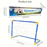 Fortball Football Goal Set with 2 Balls and Air Pump