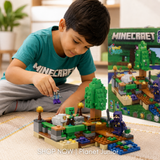 322-Piece Pixel Adventure Building Block Set for Kids