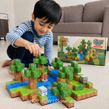 Jungle Series Magnetic Cube Building Blocks Set – 60 Pieces