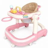 Foldable 3-in-1 Baby Walker with RGB Lights & Music