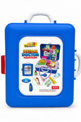 Kids Learning Bundle – Building Blocks, Beads Set & Doctor Backpack