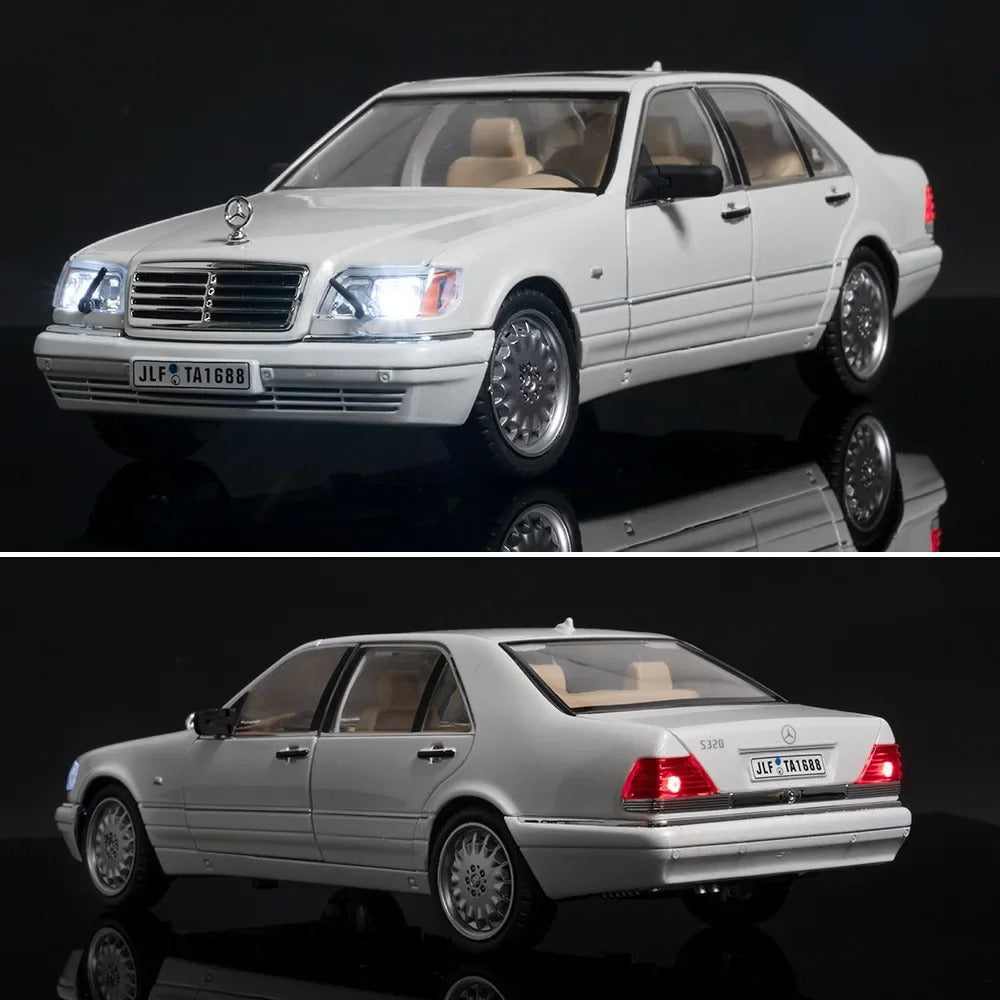 Mercedes-Benz W140 320SEL Diecast Model Car – 1:24 Scale