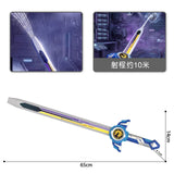 Water Spray Sword Toy – LED Cyberpunk Katana for Kids