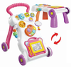 2-in-1 Baby Walker & Activity Table - Purple