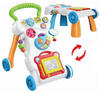 2-in-1 Baby Walker & Activity Table - Orange
