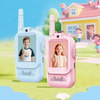 2pcs Kids Video Walkie Talkie with Screen | Rechargeable 2-in-1 Video Intercom Toy