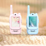 2pcs Kids Video Walkie Talkie with Screen | Rechargeable 2-in-1 Video Intercom Toy
