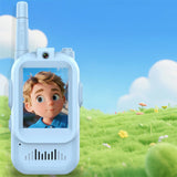 2pcs Kids Video Walkie Talkie with Screen | Rechargeable 2-in-1 Video Intercom Toy
