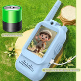 2pcs Kids Video Walkie Talkie with Screen | Rechargeable 2-in-1 Video Intercom Toy