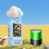2pcs Kids Video Walkie Talkie with Screen | Rechargeable 2-in-1 Video Intercom Toy