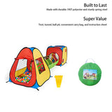 3-in-1 Pop-Up Tunnel & Tent Playset for Kids – Roleplay & Pretend Play Toy