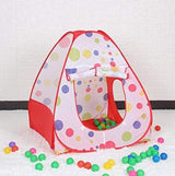 3-in-1 Pop-Up Tunnel Tent Set – Play Tent, Crawl Tunnel & Ball Pit for Kids