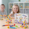 Flexible Magnetic Tube Building Blocks (36 Pieces)