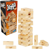 Classic Jenga Wooden Stacking Tower – 54 Pcs Board Game for Kids &amp; Adults
