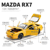 Mazda RX7 1:24 Diecast Model Car