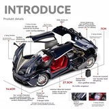 Pagani Huayra BC 1:18 Diecast Model Car – Premium Collectible