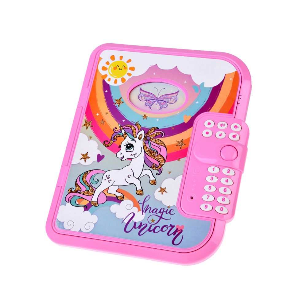 Magical Unicorn Notebook Locker Set with Accessories for Kids