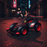 Batman RC Car LED lights close-up