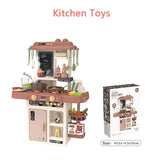 42-Piece Kitchen Set for Kids – Spray, Light &amp; Sound Playset