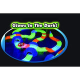 220 Pieces Glow in the Dark Race Track Set with LED Racing Car