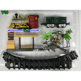 Classic Train Track Set with Light, Sound & Smoke Effects