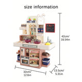 DIY Dream Home Kitchen Play Set – 33+ Piece Pretend Play Kitchen