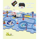 Rail Car Track Puzzle Set – 25 Pcs Build Your Own Railway